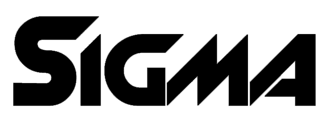 Sigma Wordmark Logo in Black Letters